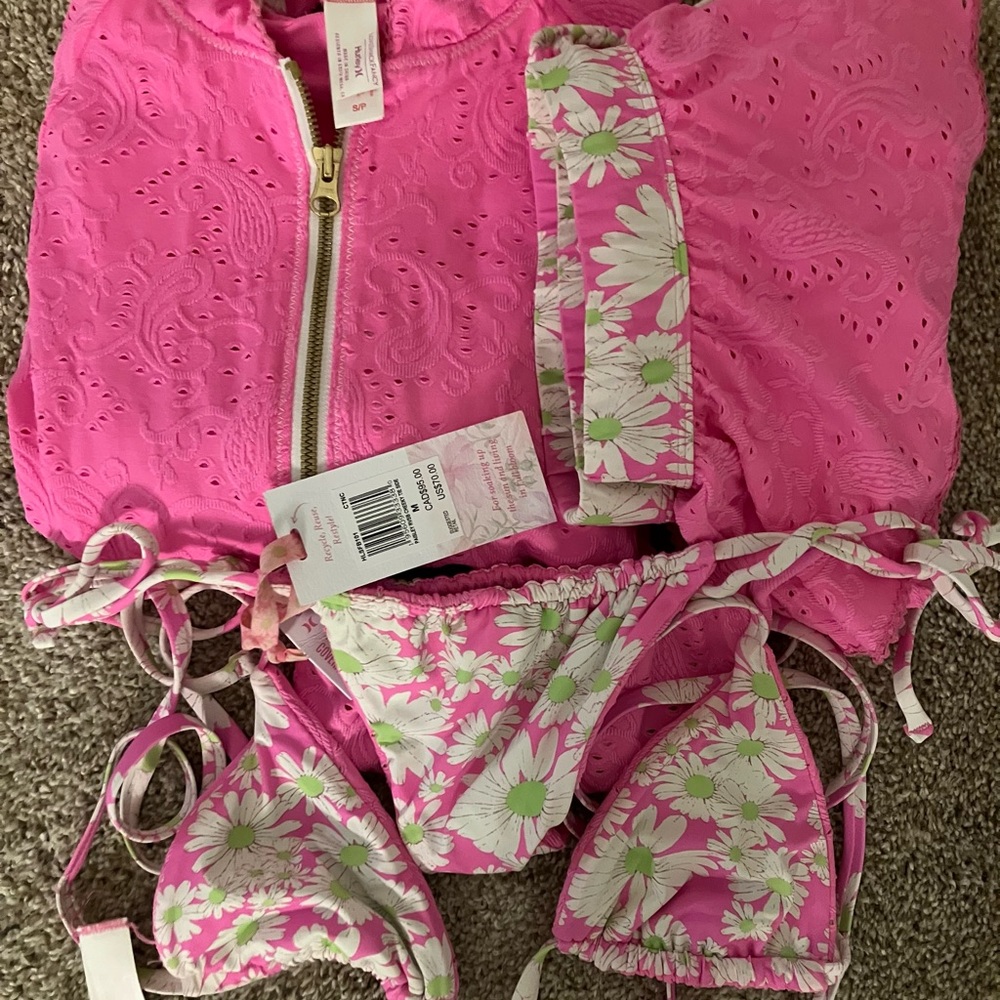 4 piece set! Love shack fancy X Hurley